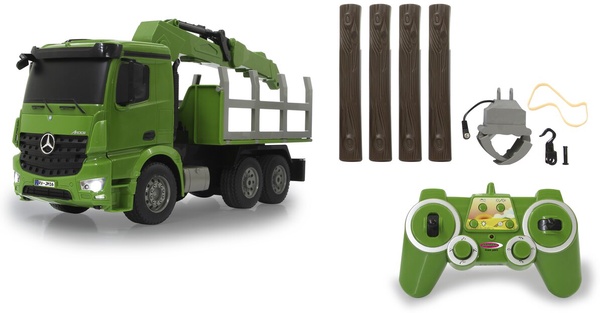 Camion Transportador de Madera Mercedes-Benz Arocs 1:20 2,4GHz